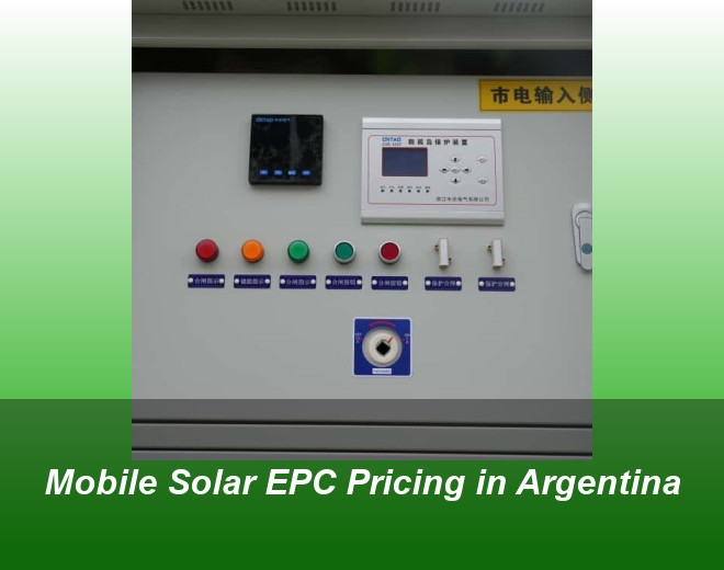 Mobile Solar EPC Pricing in Argentina